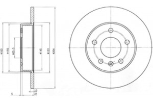 Dr!ve+ Δισκόπλακα - DP1010.11.0155