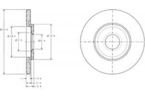 Dr!ve+ Δισκόπλακα - DP1010.11.0158