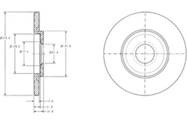 Dr!ve+ Δισκόπλακα - DP1010.11.0158