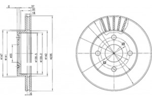 Dr!ve+ Δισκόπλακα - DP1010.11.0693