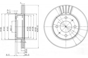 Dr!ve+ Δισκόπλακα - DP1010.11.0817