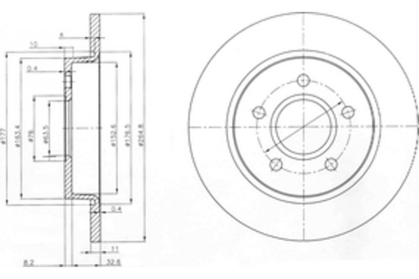 Dr!ve+ Δισκόπλακα - DP1010.11.0238