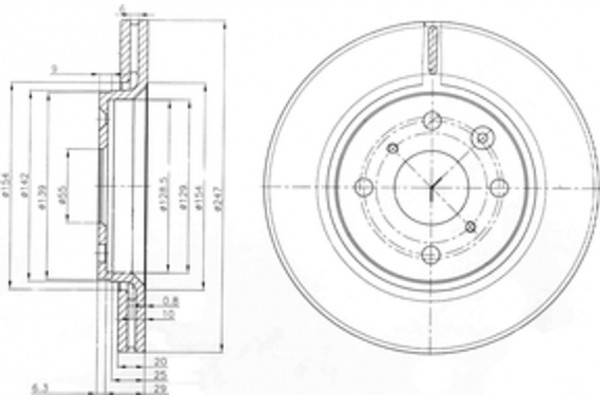 Dr!ve+ Δισκόπλακα - DP1010.11.0465