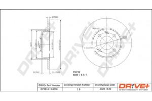 Dr!ve+ Δισκόπλακα - DP1010.11.0010
