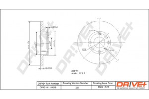 Dr!ve+ Δισκόπλακα - DP1010.11.0015