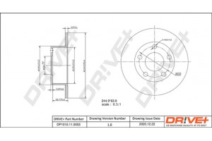 Dr!ve+ Δισκόπλακα - DP1010.11.0053