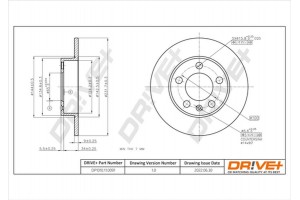 Dr!ve+ Δισκόπλακα - DP1010.11.0091
