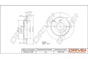Dr!ve+ Δισκόπλακα - DP1010.11.0100
