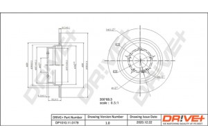 Dr!ve+ Δισκόπλακα - DP1010.11.0179