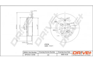 Dr!ve+ Δισκόπλακα - DP1010.11.0194