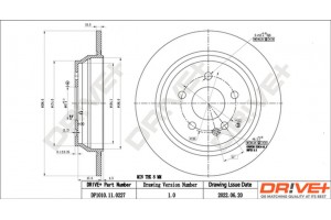 Dr!ve+ Δισκόπλακα - DP1010.11.0227