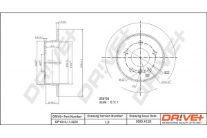 Dr!ve+ Δισκόπλακα - DP1010.11.0231