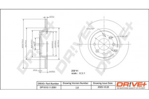 Dr!ve+ Δισκόπλακα - DP1010.11.0261