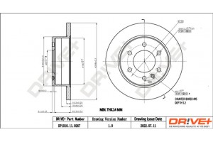 Dr!ve+ Δισκόπλακα - DP1010.11.0267
