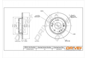 Dr!ve+ Δισκόπλακα - DP1010.11.0273
