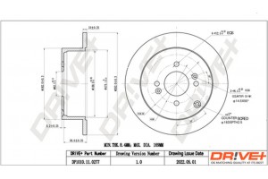 Dr!ve+ Δισκόπλακα - DP1010.11.0277