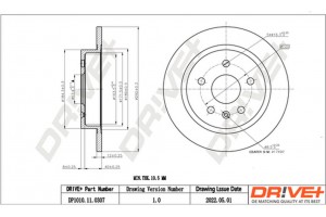 Dr!ve+ Δισκόπλακα - DP1010.11.0307