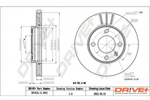 Dr!ve+ Δισκόπλακα - DP1010.11.0351