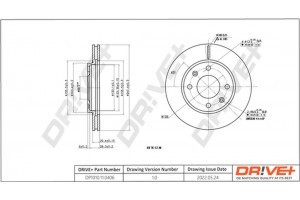Dr!ve+ Δισκόπλακα - DP1010.11.0406