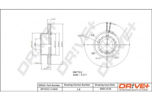 Dr!ve+ Δισκόπλακα - DP1010.11.0443