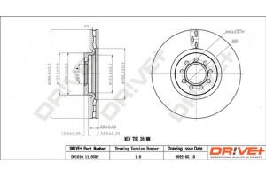 Dr!ve+ Δισκόπλακα - DP1010.11.0582