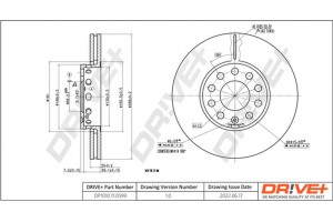 Dr!ve+ Δισκόπλακα - DP1010.11.0599