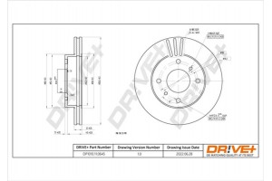 Dr!ve+ Δισκόπλακα - DP1010.11.0645