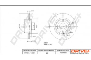 Dr!ve+ Δισκόπλακα - DP1010.11.0692