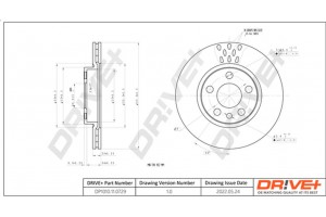 Dr!ve+ Δισκόπλακα - DP1010.11.0729