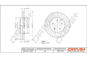 Dr!ve+ Δισκόπλακα - DP1010.11.0750