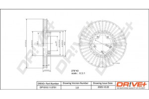 Dr!ve+ Δισκόπλακα - DP1010.11.0751