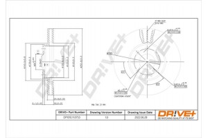 Dr!ve+ Δισκόπλακα - DP1010.11.0753