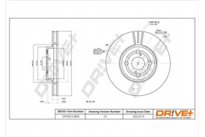 Dr!ve+ Δισκόπλακα - DP1010.11.0858