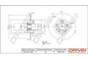 Dr!ve+ Δισκόπλακα - DP1010.11.0871