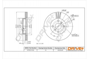 Dr!ve+ Δισκόπλακα - DP1010.11.1192