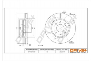 Dr!ve+ Δισκόπλακα - DP1010.11.1302