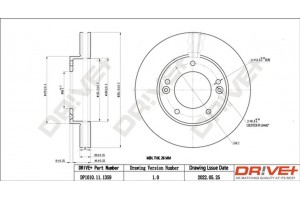 Dr!ve+ Δισκόπλακα - DP1010.11.1359
