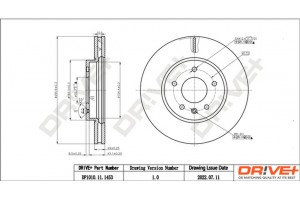 Dr!ve+ Δισκόπλακα - DP1010.11.1453