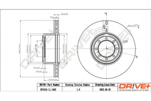 Dr!ve+ Δισκόπλακα - DP1010.11.1462