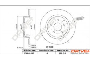 Dr!ve+ Δισκόπλακα - DP1010.11.1567