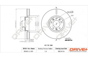 Dr!ve+ Δισκόπλακα - DP1010.11.1575