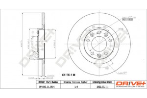 Dr!ve+ Δισκόπλακα - DP1010.11.1614