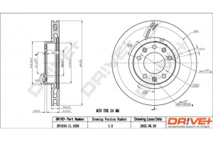 Dr!ve+ Δισκόπλακα - DP1010.11.1630