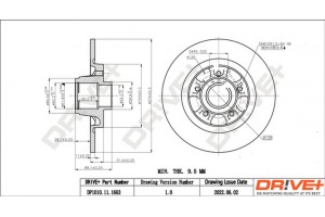 Dr!ve+ Δισκόπλακα - DP1010.11.1663