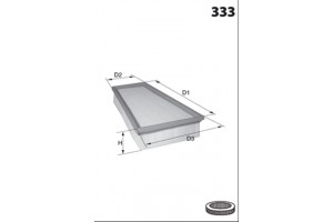 Dr!ve+ Φίλτρο Αέρα - DP1110.10.0082