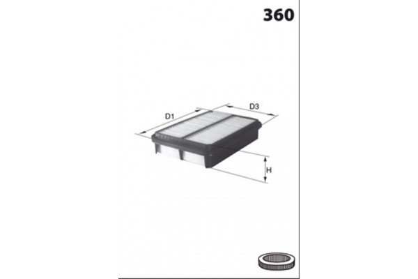 Dr!ve+ Φίλτρο Αέρα - DP1110.10.0162