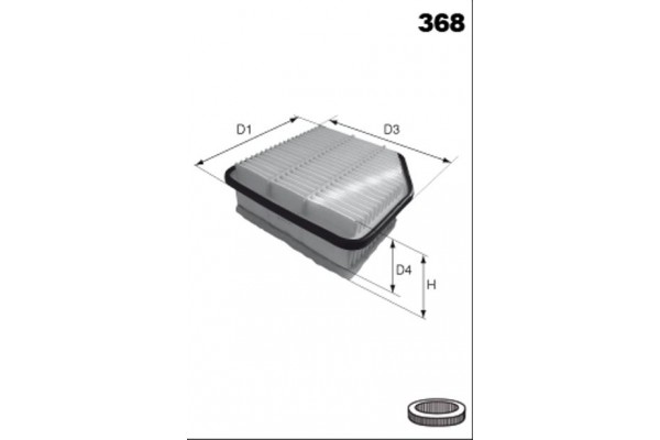 Dr!ve+ Φίλτρο Αέρα - DP1110.10.0175