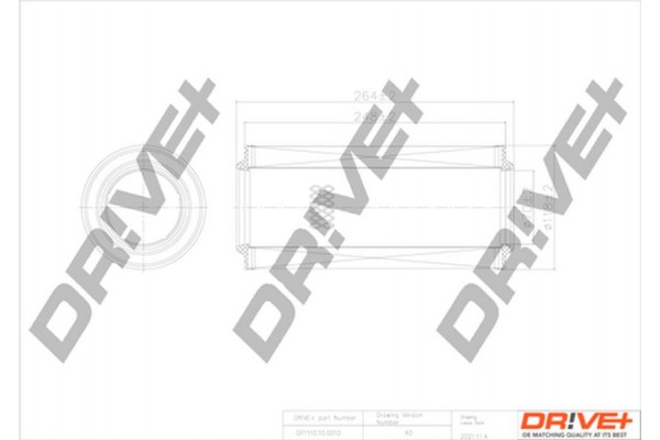 Dr!ve+ Φίλτρο Αέρα - DP1110.10.0010