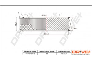 Dr!ve+ Φίλτρο Αέρα - DP1110.10.0016