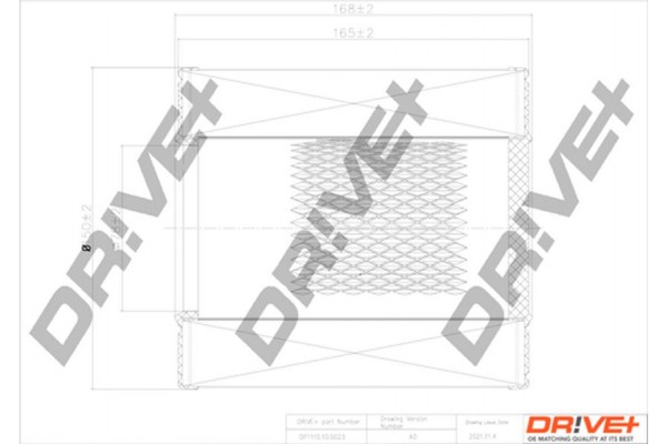 Dr!ve+ Φίλτρο Αέρα - DP1110.10.0023